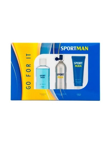 Sportman Classic estuche hombre colonia + masaje + gel