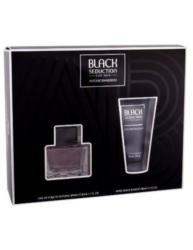 Black Seduction A. Banderas edt 50 ml + after 50ml.