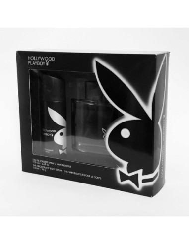 Playboy hollywood set eau de toilette 100 ml spray+desodorante