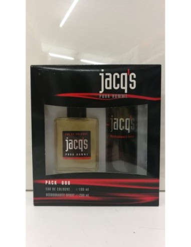 Jacq´s for men estuche 100ml eau de toilette + desodorante 200ml