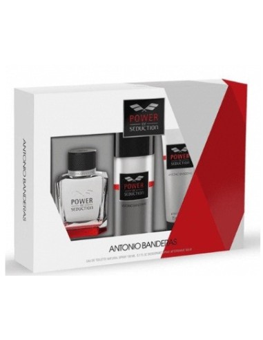 Power of seduction Antonio Banderas  colonia 100ml + desodorante + aftershave