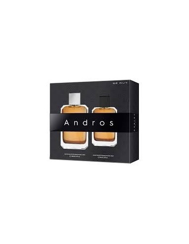 Andros hombre set eau de toilette 100 ml + mini de 50