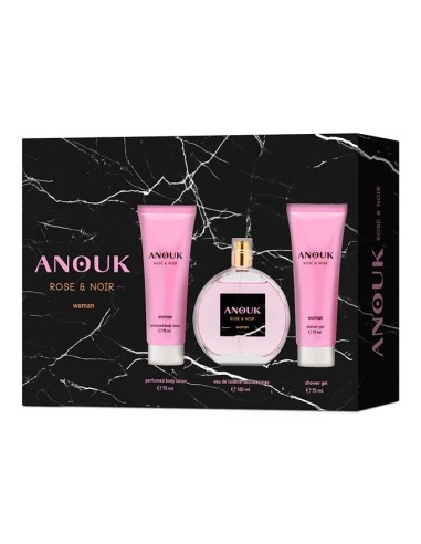 Anouk Rose & Noir estuche colonia 100 vapo + crema corporal + gel