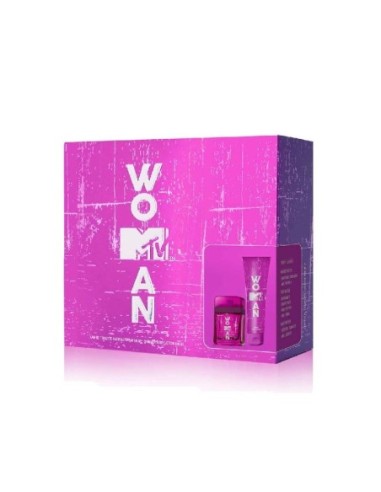 MTV woman estuche 50ml eau de toilette + crema corporal 100ml