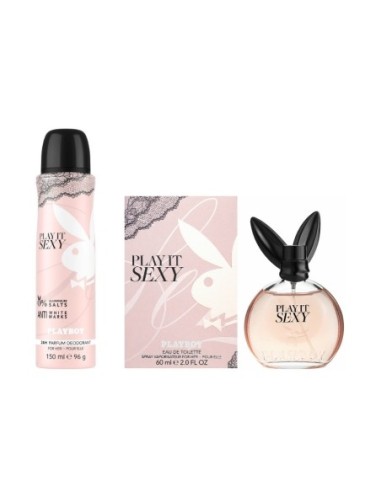 Playboy Play it Sexy for her colonia 60ml + desodorante 150ml