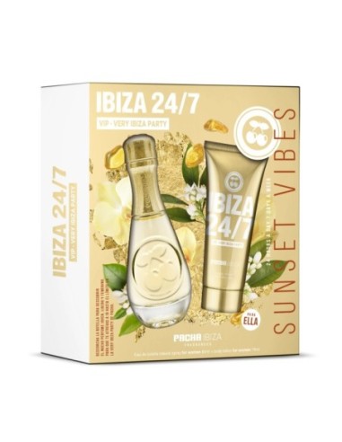 Pacha Ibiza 24/7 VIP mujer estuche colonia + body milk