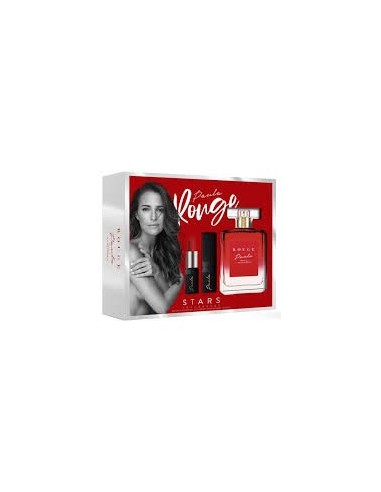 Paula Echevarría Rouge set 100 ml spray eau de toilette mujer+barra labios