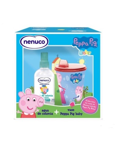 Nenuco estuche colonia para bebé + vaso Peppa Pig