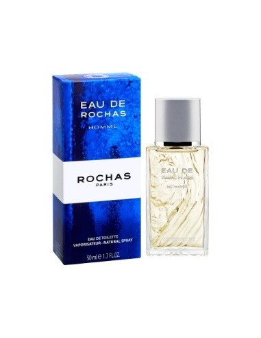 Eau de Rochas homme con vaporizador eau de toilette, contiene 100ml.