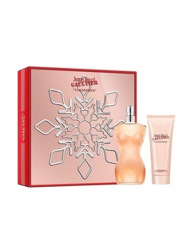 Classique by Jean Paul Gaultier estuche eau de toilette spray 100ml + lotion75ml