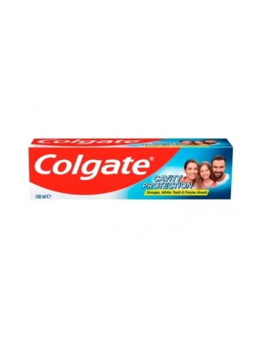 Dentífrico Colgate Proteccion Caries Fluor+Calcio 100ml