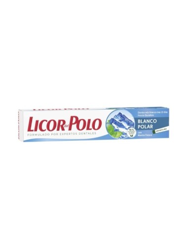 Dentífrico licor del polo blanco polar 75ml.