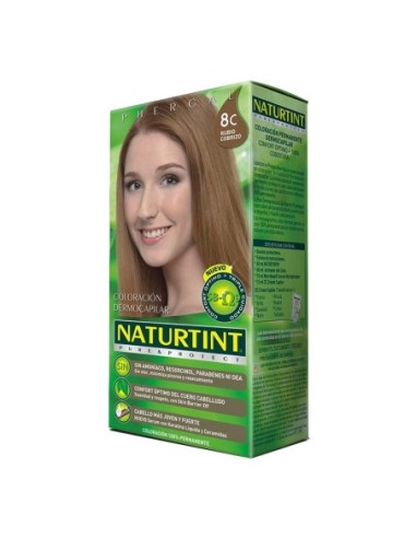 Tinte Capilar Naturtint 8C Rubio Cobrizo