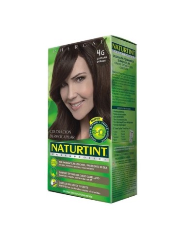 Tinte Capilar Naturtint 4G Castaño Dorado