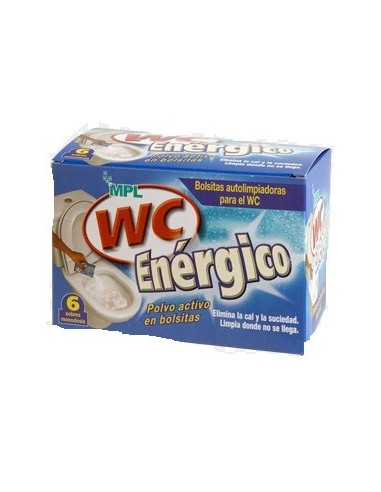 WC Energico 6 Bolsitas limpiadoras cal y suciedad