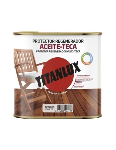 Titanlux Aceite-Teca regenerador 750ml incoloro.