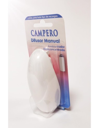 Ambientador Campero mini spray ocean difusor + 2 recambios