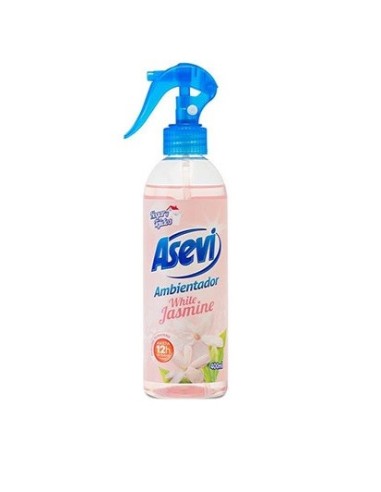 Ambientador Asevi white jasmine pistola 400ml