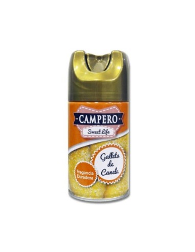 Ambientador Campero galleta de canela recambio spray 250 ml