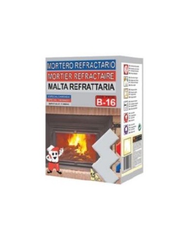 Mortero refractario B-16 de 1,5Kg.