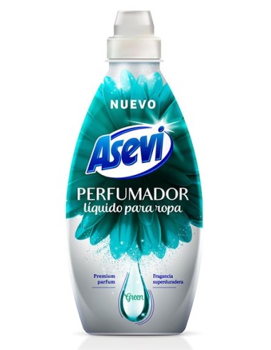 Perfumador Asevi liquido para ropa Green 720ml.