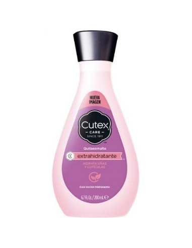 Quitaesmalte Cutex Extrahidratante, 200 ml.