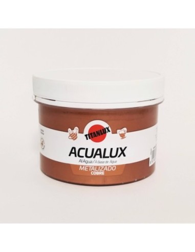 Acualux metalizado Cobre de 250ml.