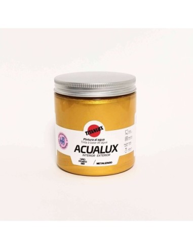 Acualux metalizado Oro Rojizo 860 de 250ml.