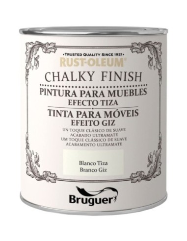 Pintura efecto tiza Bruguer 750ml