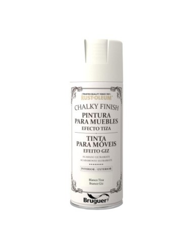 Pintura efecto tiza Bruguer spray 400ml