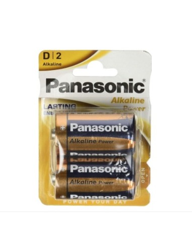 Pilas Panasonic alcalina LR-20 D - 1.5V /BL-2