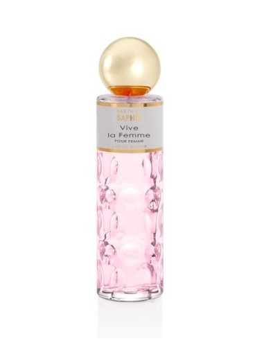 Colonia de Saphir "Vive la Femme" de 200ml vaporizador eau de toilette.