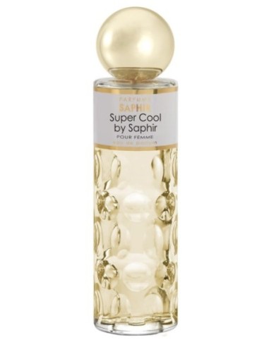 Colonia de Saphir "Super Cool" de 200ml vaporizador eau de toilette.