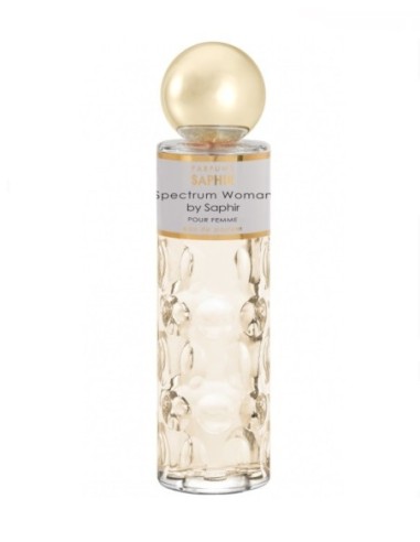 Colonia de Saphir "Spectrum Woman" fem de 200ml vaporizador eau de toilette.