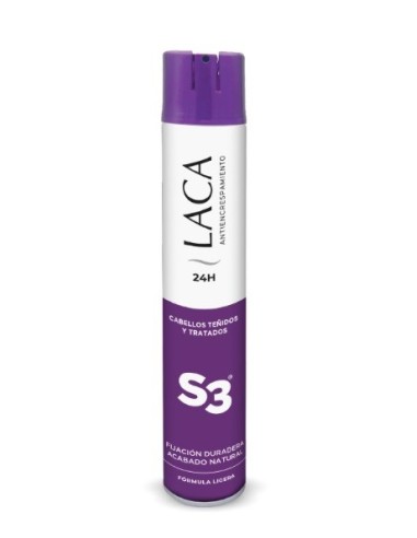 Laca S3 cabello teñido 400ml.