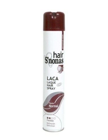 Laca S´nonas fijación normal 400ml.