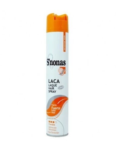 Laca S´nonas fijación fuerte 400ml.