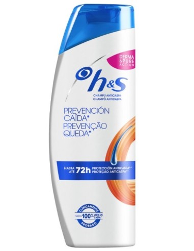 Champu H&S Prevención Caida por Rotura y Caspa 255ml.