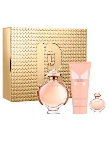 Olympéa by Paco Rabanne for her estuche eau de parfum 80ml+6ml+body 100ml