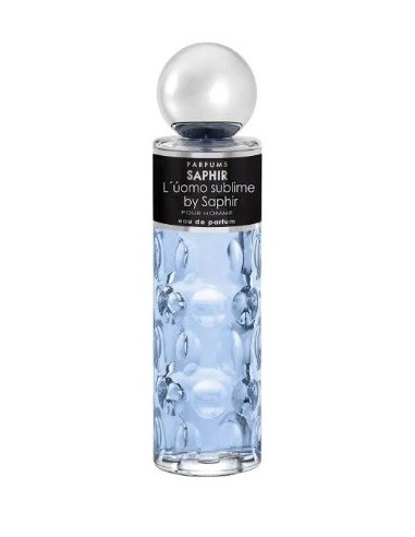 Colonia Saphir "L´Uomo Sublime" de 200ml vaporizador eau de toilette.