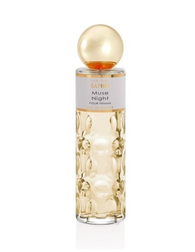 Colonia de Saphir "Muse night" de 200ml vaporizador eau de toilette.