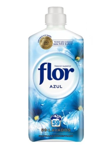 Flor suavizante 59 dosis concentrado azul frescor superior