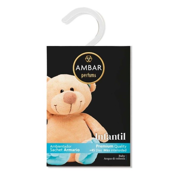 Ambientador Ambar para armarios infantil acqua di colonia, contiene 13grs.