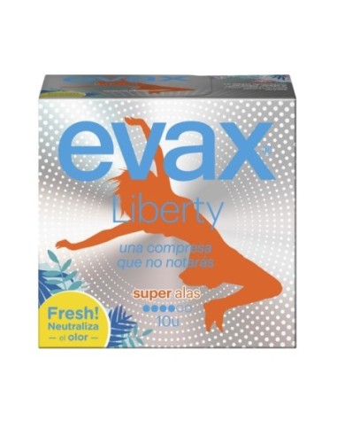 Compresa Evax Liberty Alas Super 10 unidades