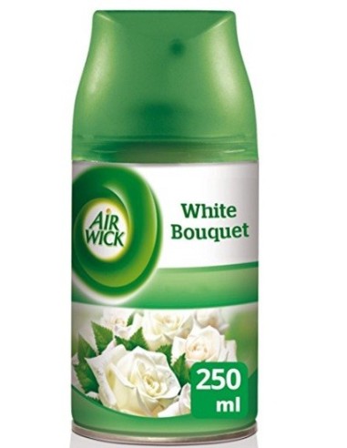 Ambientador Airwick Freshmatic recambio White Bouquet Seda 250 ml.