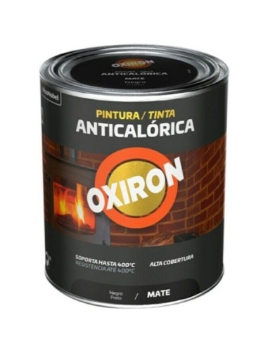 Pintura anticalórica Titan negra satinada