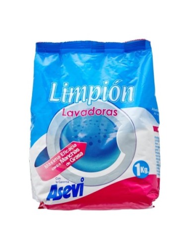 Quitamanchas Limpión lavadoras Asevi 1kg