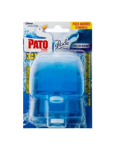 Ambientador gel WC Pato 2 recambio frescor marino 2x55ml