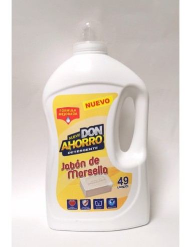 Detergente gel Don Ahorro marsella 49 lavados