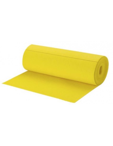 Bayeta rollo amarillo precortado 38x600 cm de 210grs.